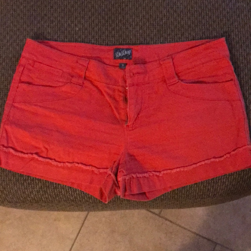 Classic red shorts
